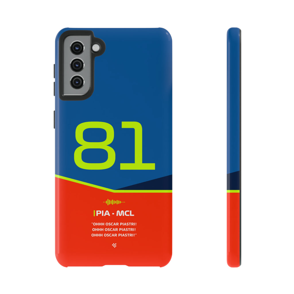 Oscar Piastri F1 Helmet Phone Case 2024 - NEVERLESS