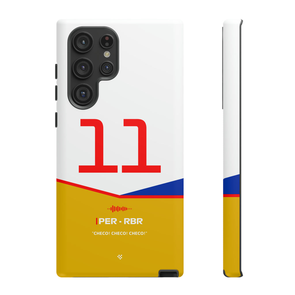 Sergio Perez F1 Helmet Phone Case 2024 - NEVERLESS