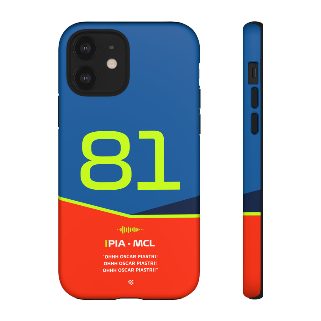 Oscar Piastri F1 Helmet Phone Case 2024 - NEVERLESS