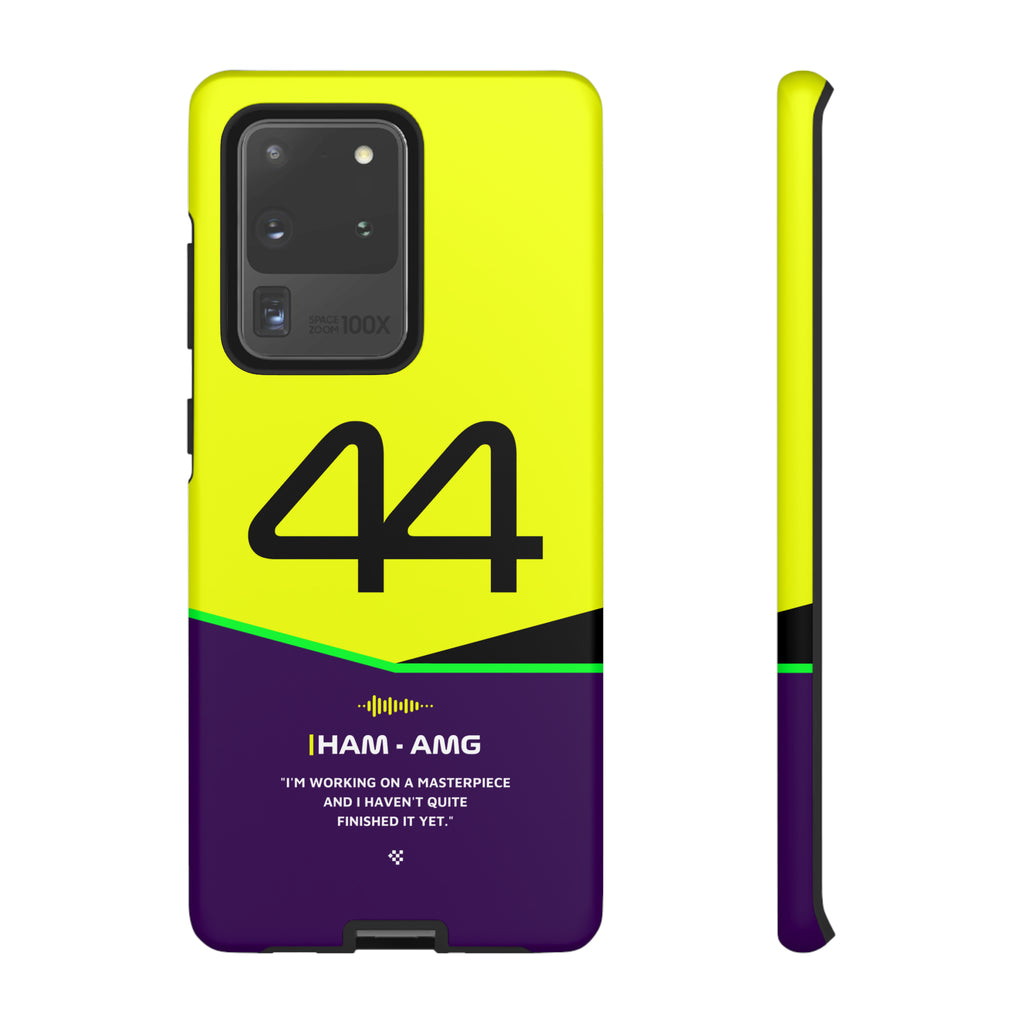 Lewis Hamilton F1 Helmet Phone Case 2024 - NEVERLESS