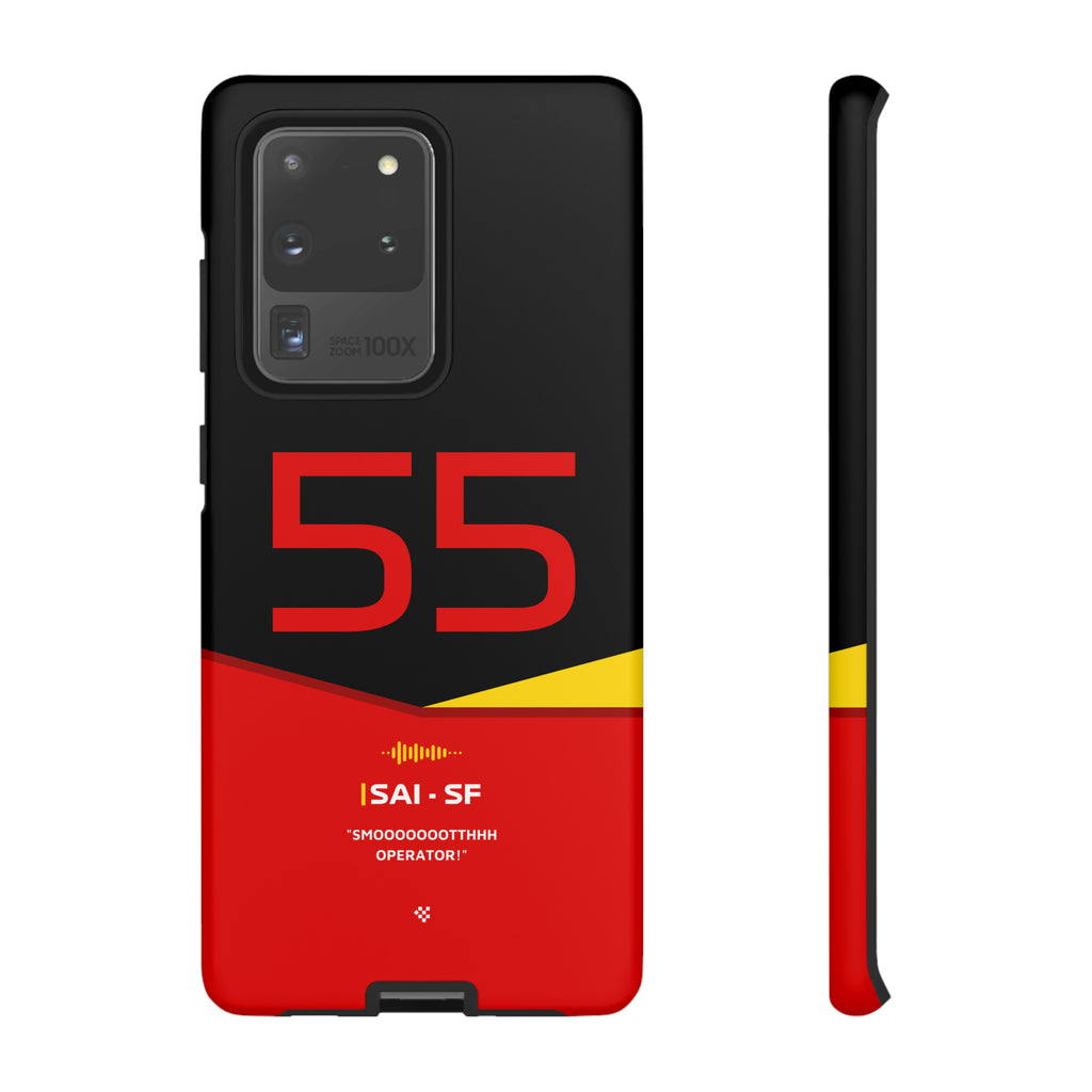 Carlos Sainz F1 Helmet Phone Case 2024 - NEVERLESS