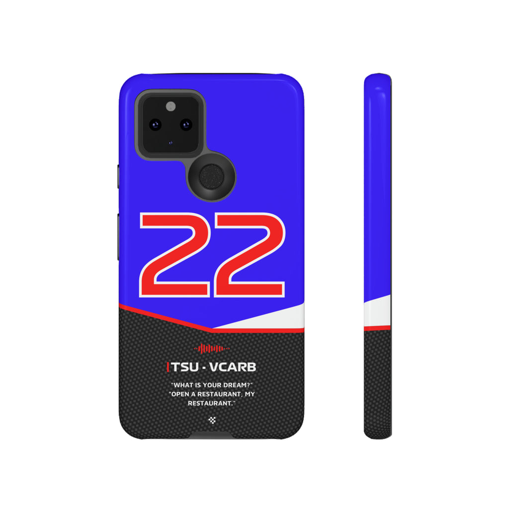 Yuki Tsunoda F1 Car Phone Case 2024 - NEVERLESS