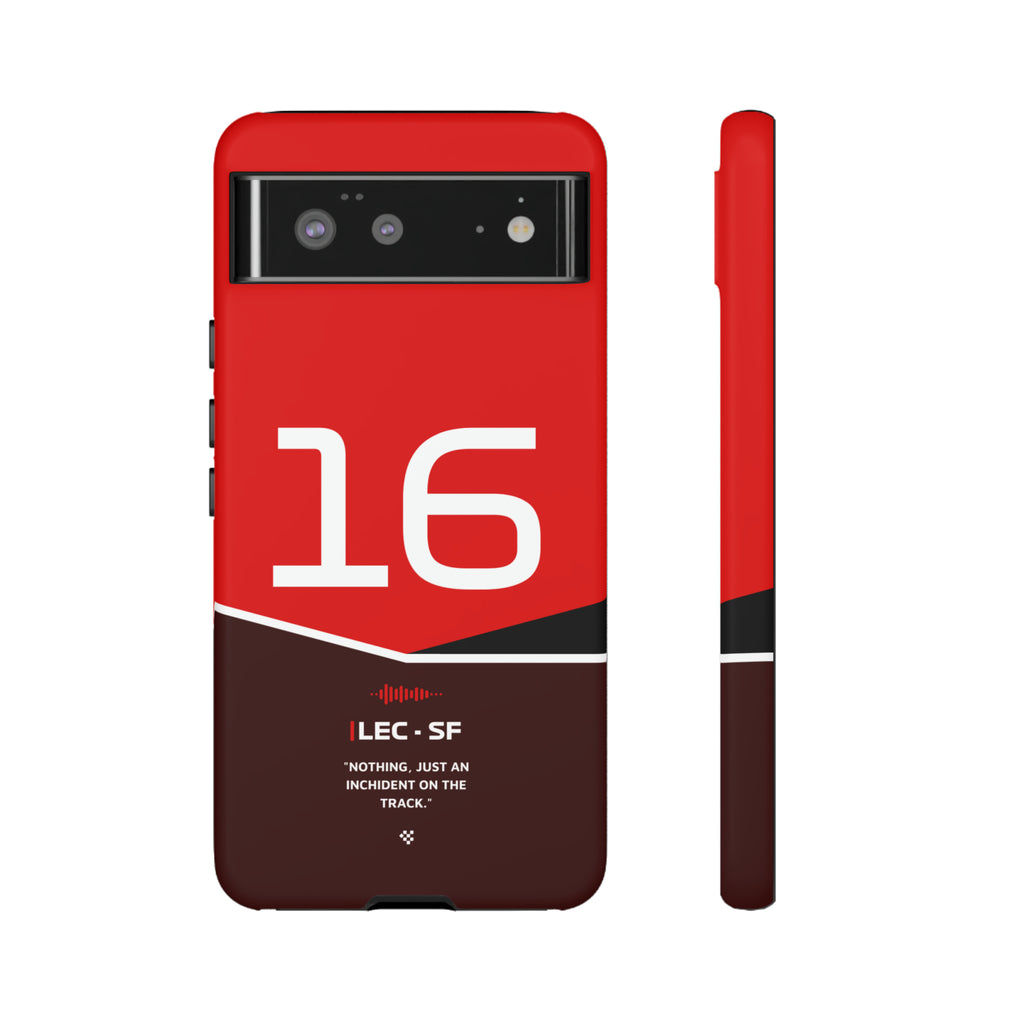 Charles Leclerc F1 Helmet Phone Case 2024 - NEVERLESS