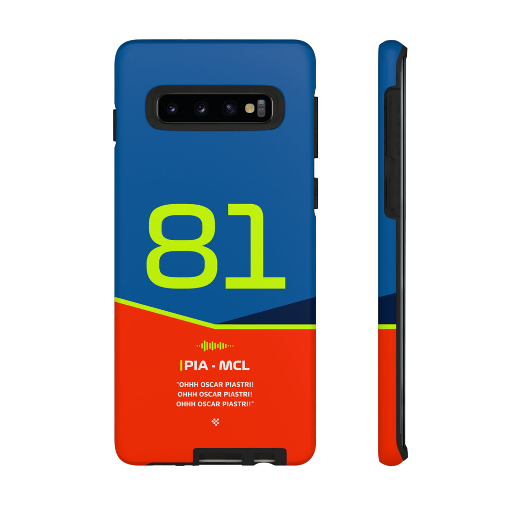 Oscar Piastri F1 Helmet Phone Case 2024 - NEVERLESS