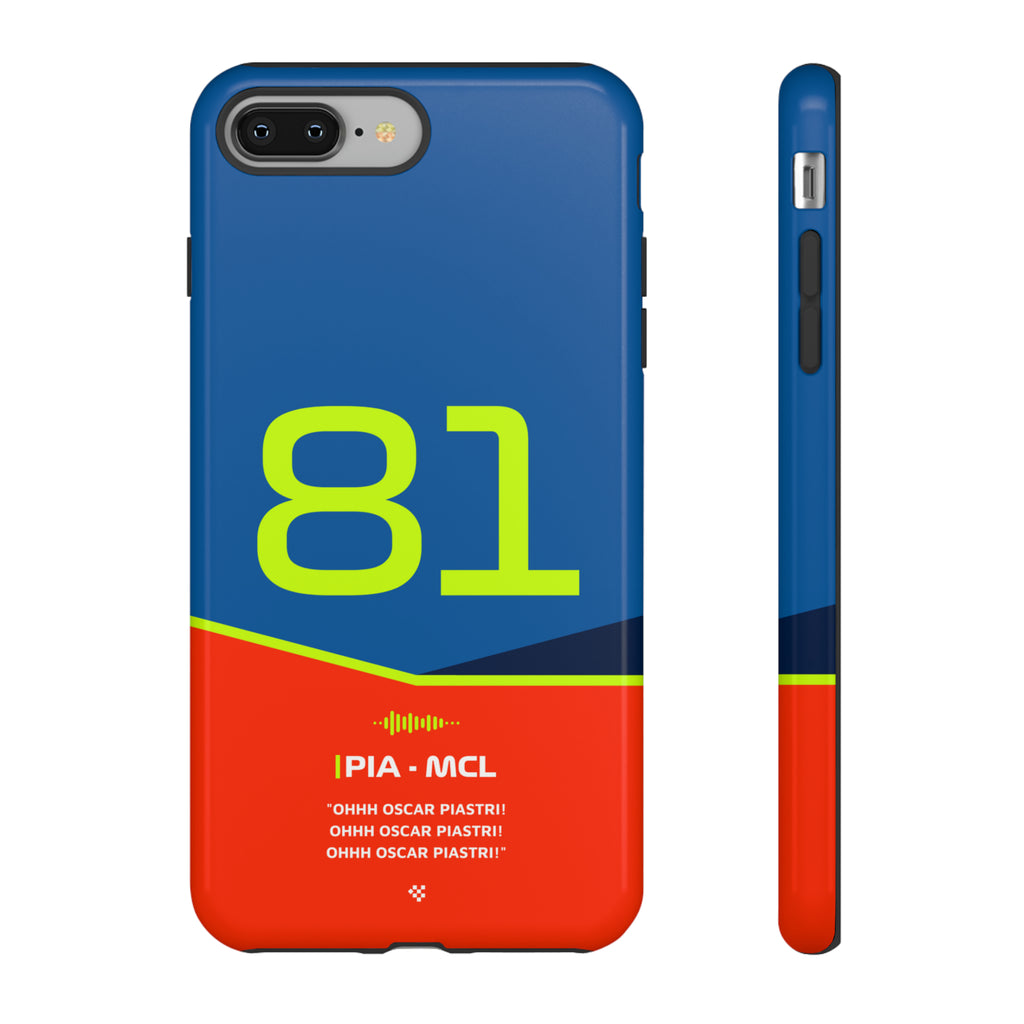Oscar Piastri F1 Helmet Phone Case 2024 - NEVERLESS