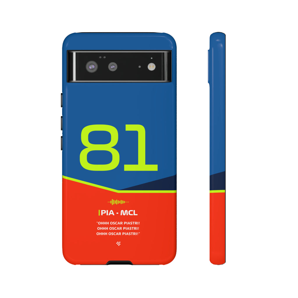 Oscar Piastri F1 Helmet Phone Case 2024 - NEVERLESS