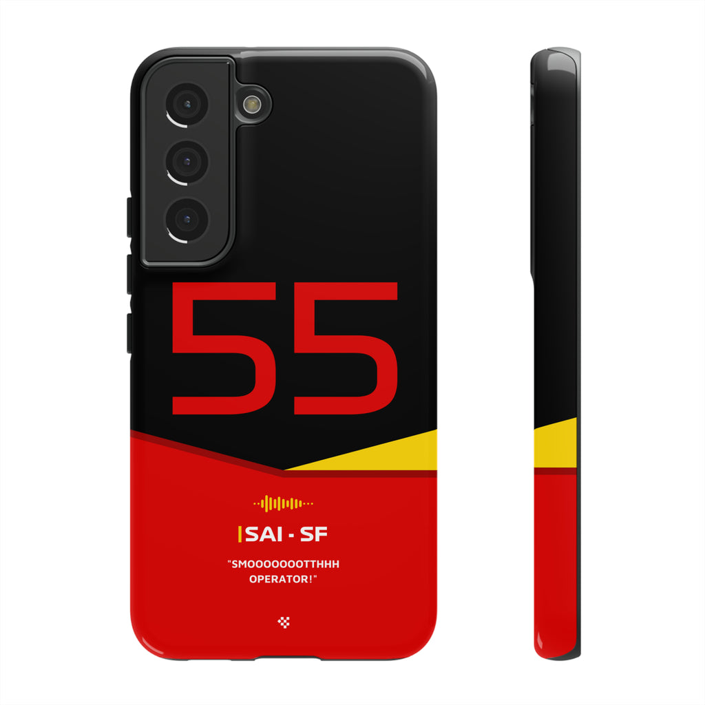 Carlos Sainz F1 Helmet Phone Case 2024 - NEVERLESS