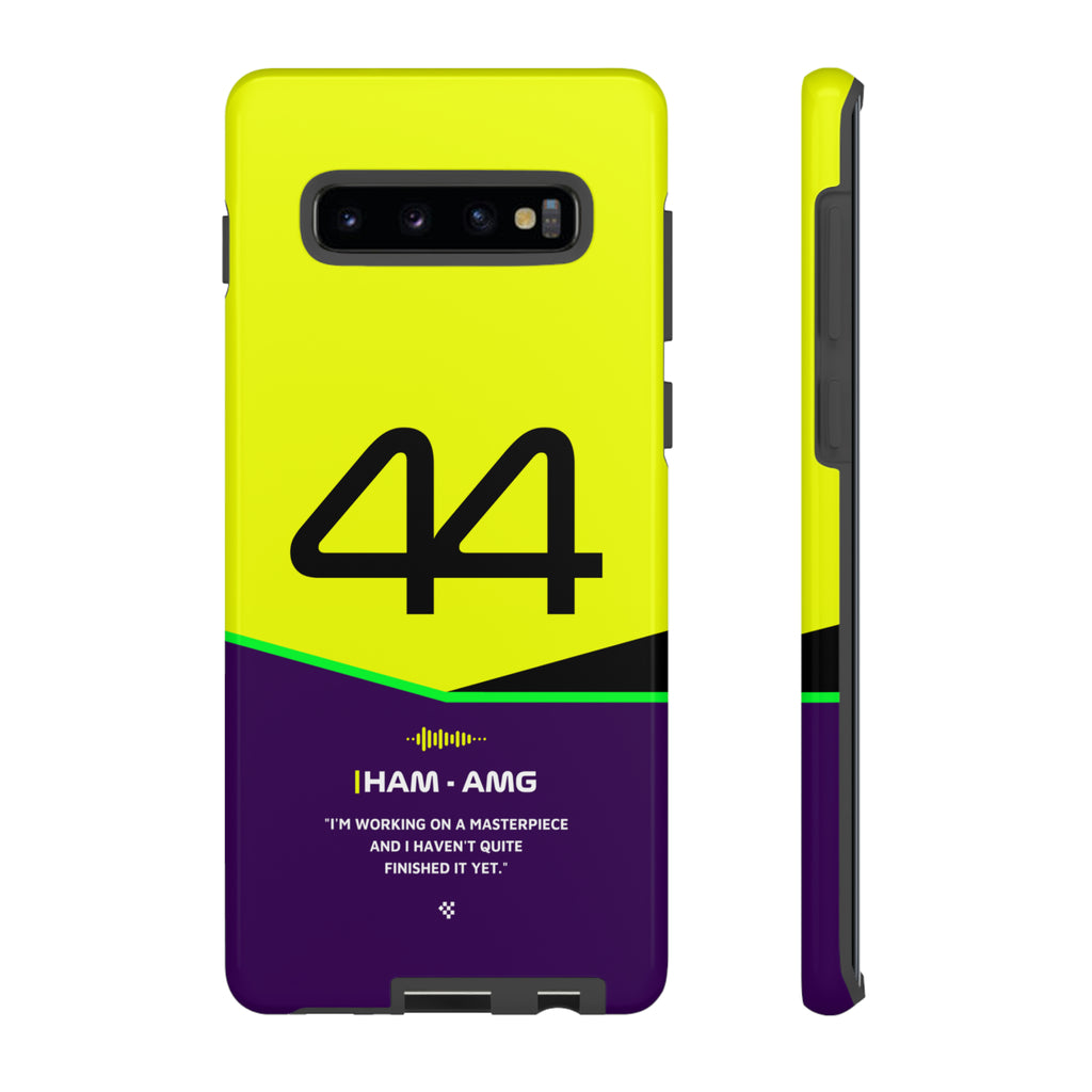 Lewis Hamilton F1 Helmet Phone Case 2024 - NEVERLESS