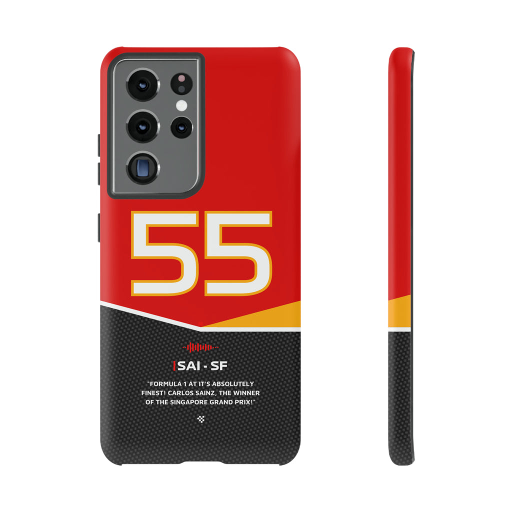 Carlos Sainz F1 Car Phone Case 2024 - NEVERLESS