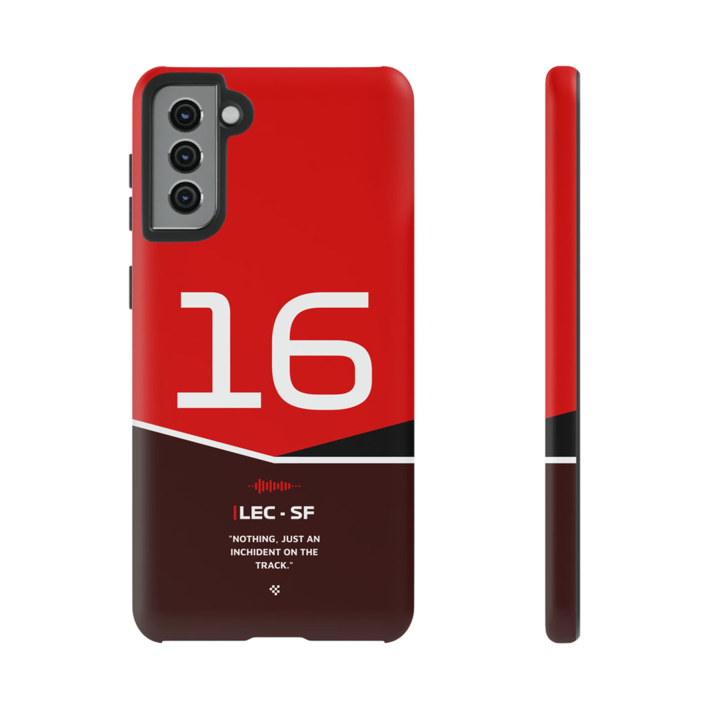 Charles Leclerc F1 Helmet Phone Case 2024 - NEVERLESS