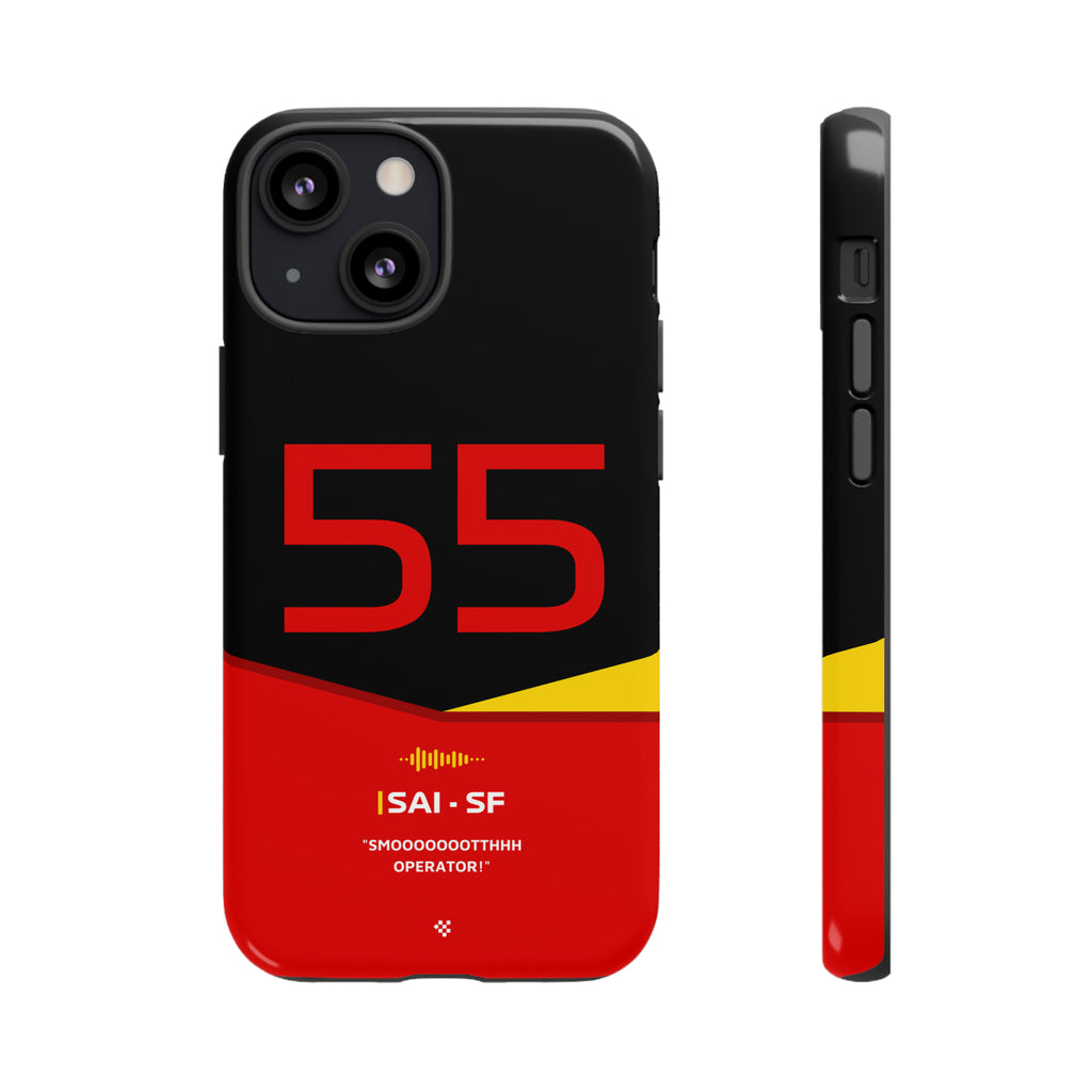 Carlos Sainz F1 Helmet Phone Case 2024 - NEVERLESS