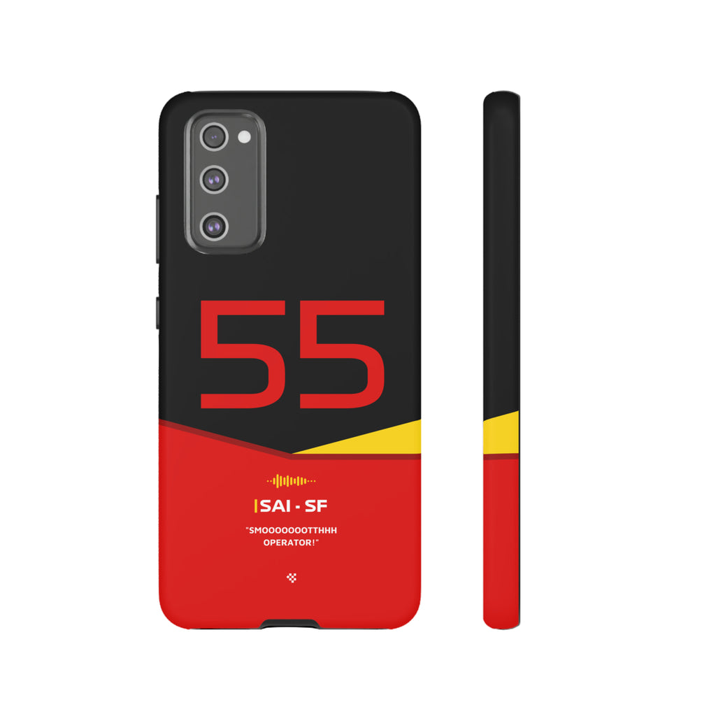 Carlos Sainz F1 Helmet Phone Case 2024 - NEVERLESS