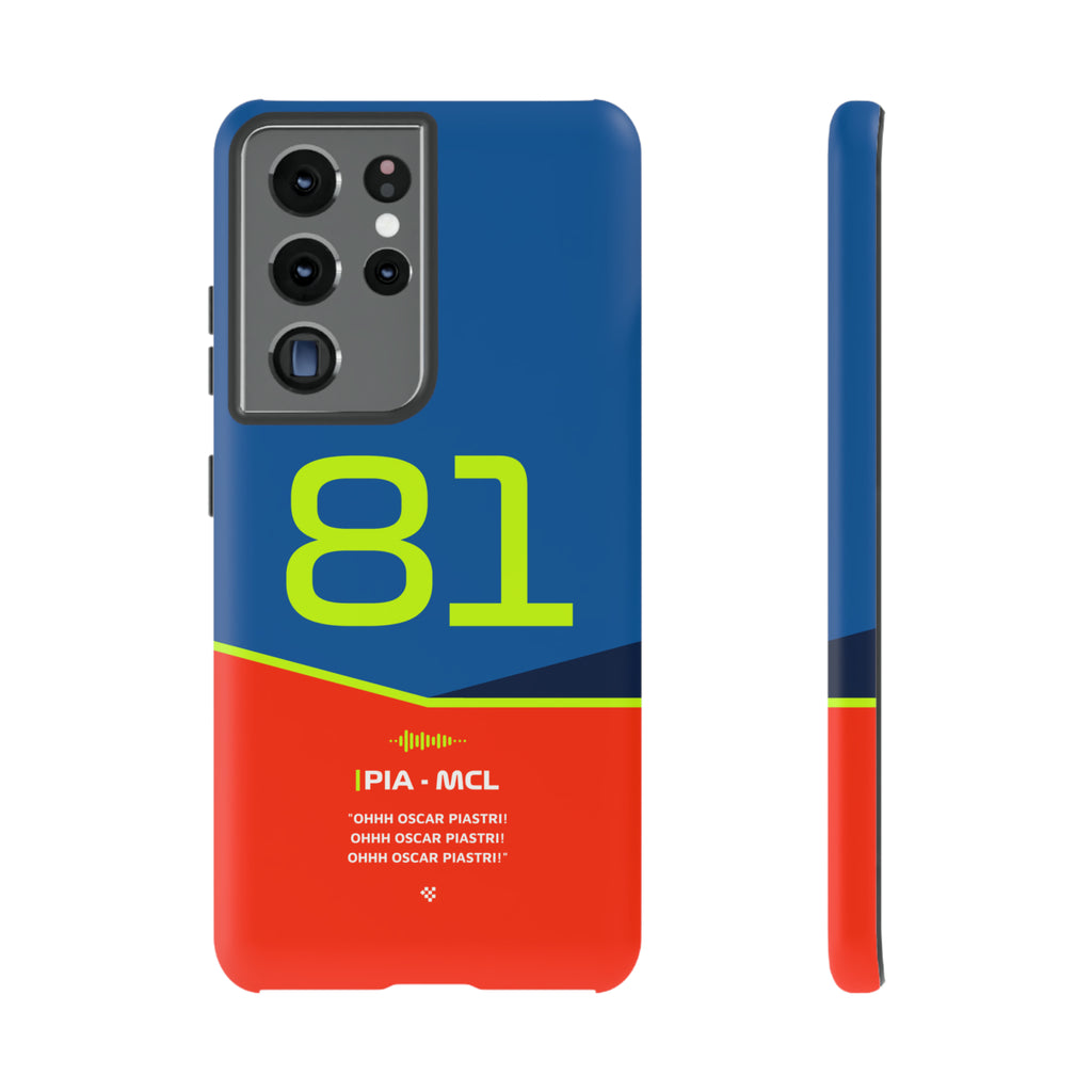 Oscar Piastri F1 Helmet Phone Case 2024 - NEVERLESS