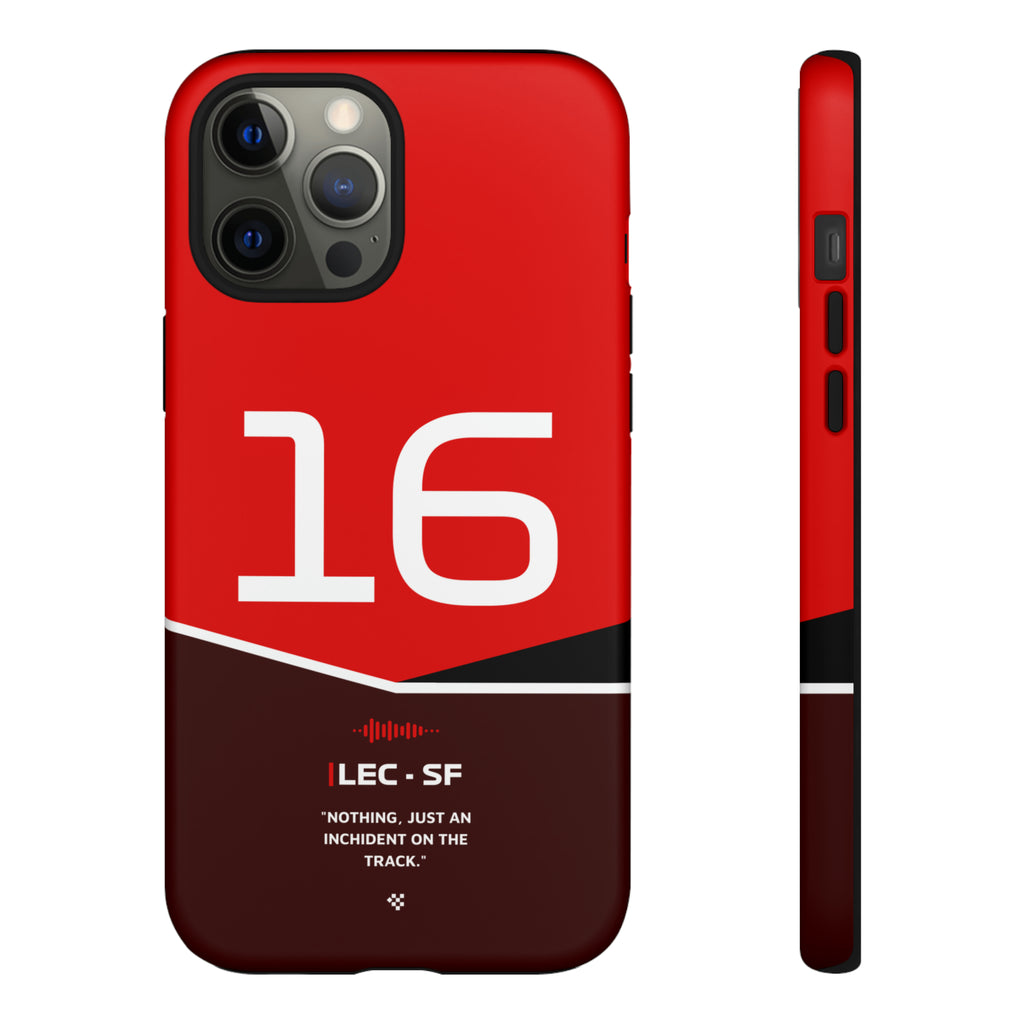 Charles Leclerc F1 Helmet Phone Case 2024 - NEVERLESS