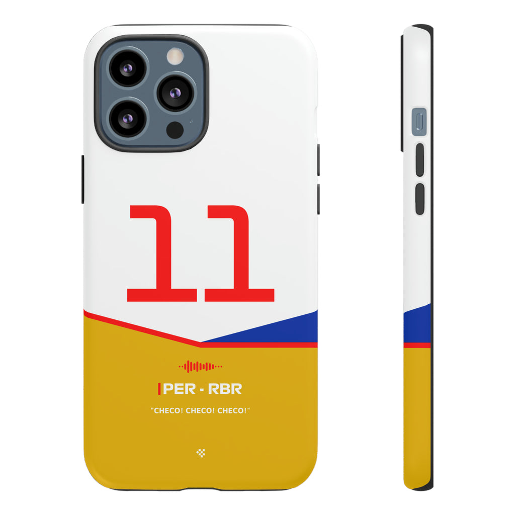 Sergio Perez F1 Helmet Phone Case 2024 - NEVERLESS