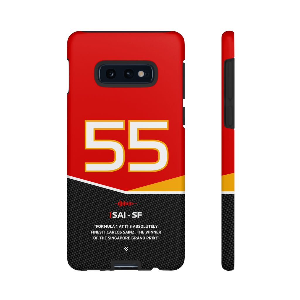 Carlos Sainz F1 Car Phone Case 2024 - NEVERLESS