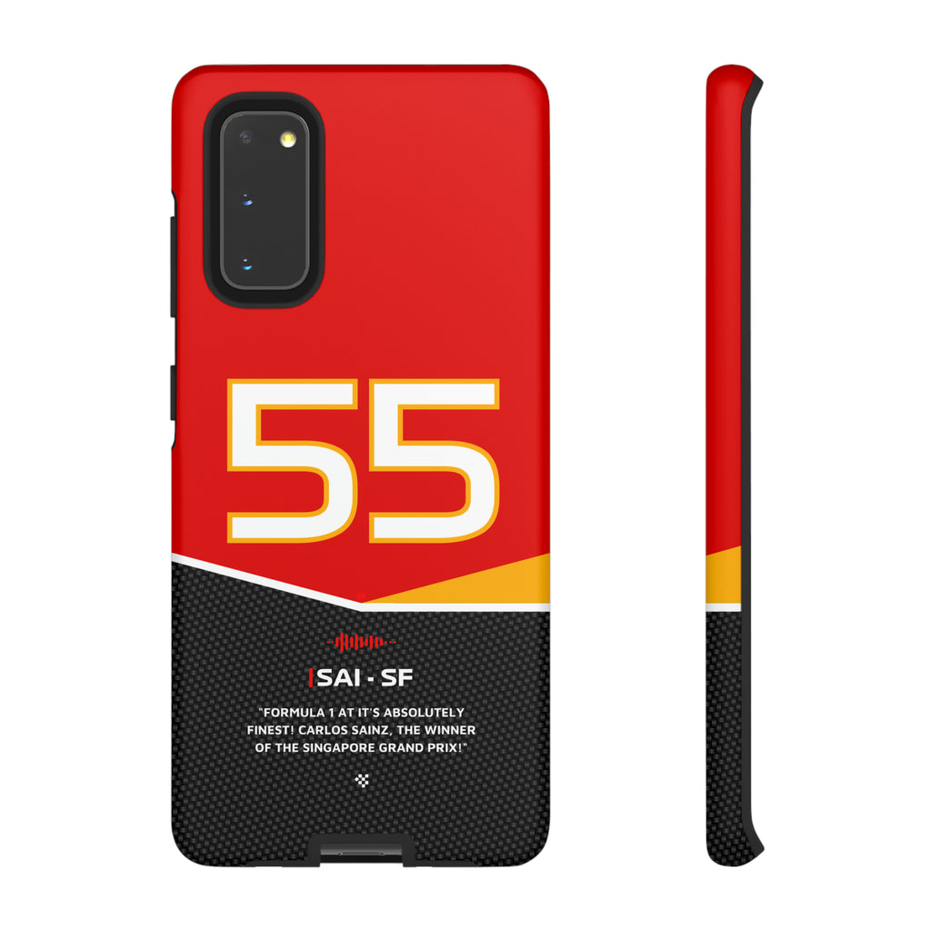 Carlos Sainz F1 Car Phone Case 2024 - NEVERLESS