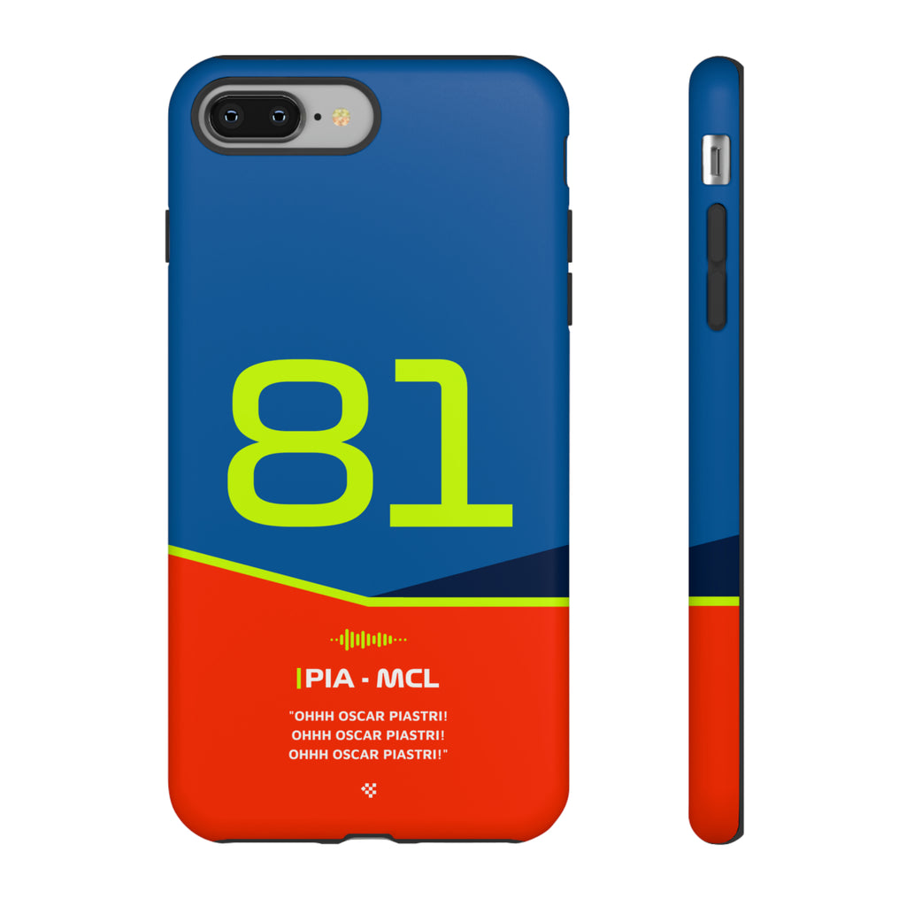 Oscar Piastri F1 Helmet Phone Case 2024 - NEVERLESS