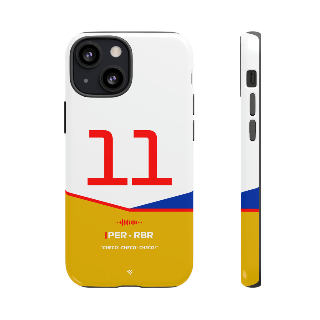 Sergio Perez F1 Helmet Phone Case 2024 - NEVERLESS