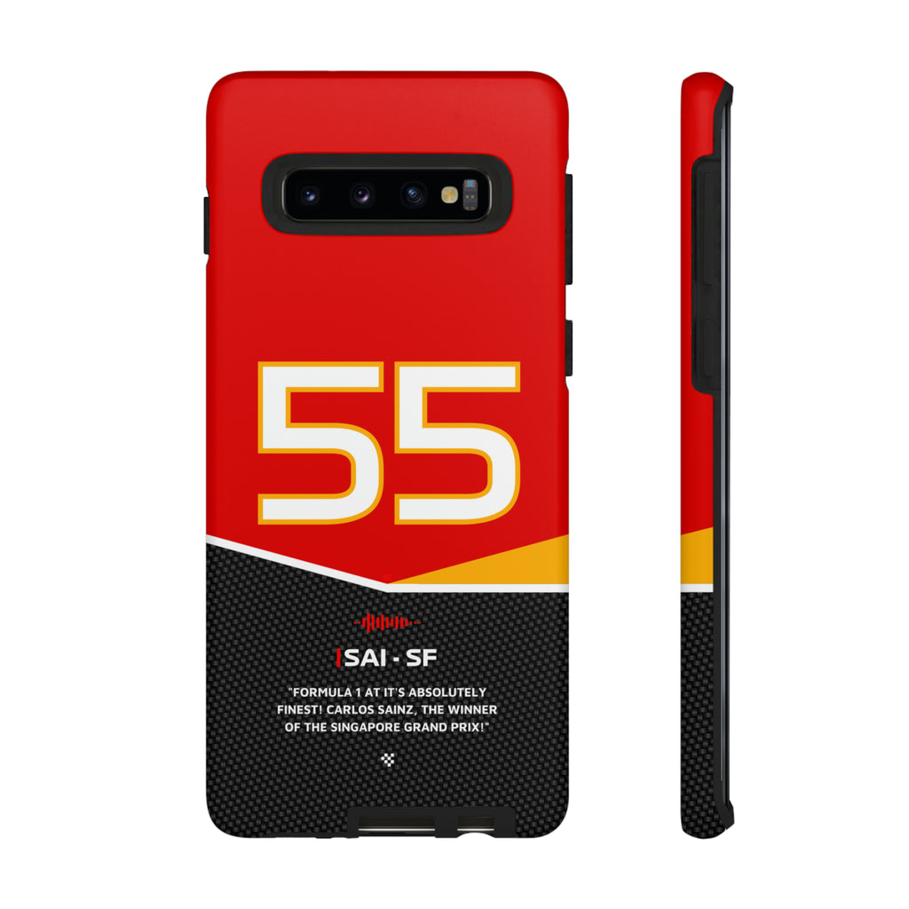 Carlos Sainz F1 Car Phone Case 2024 - NEVERLESS