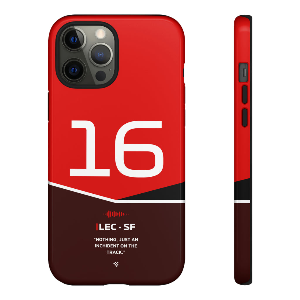 Charles Leclerc F1 Helmet Phone Case 2024 - NEVERLESS