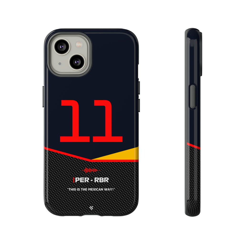 Sergio Perez F1 Car Phone Case 2024 - NEVERLESS