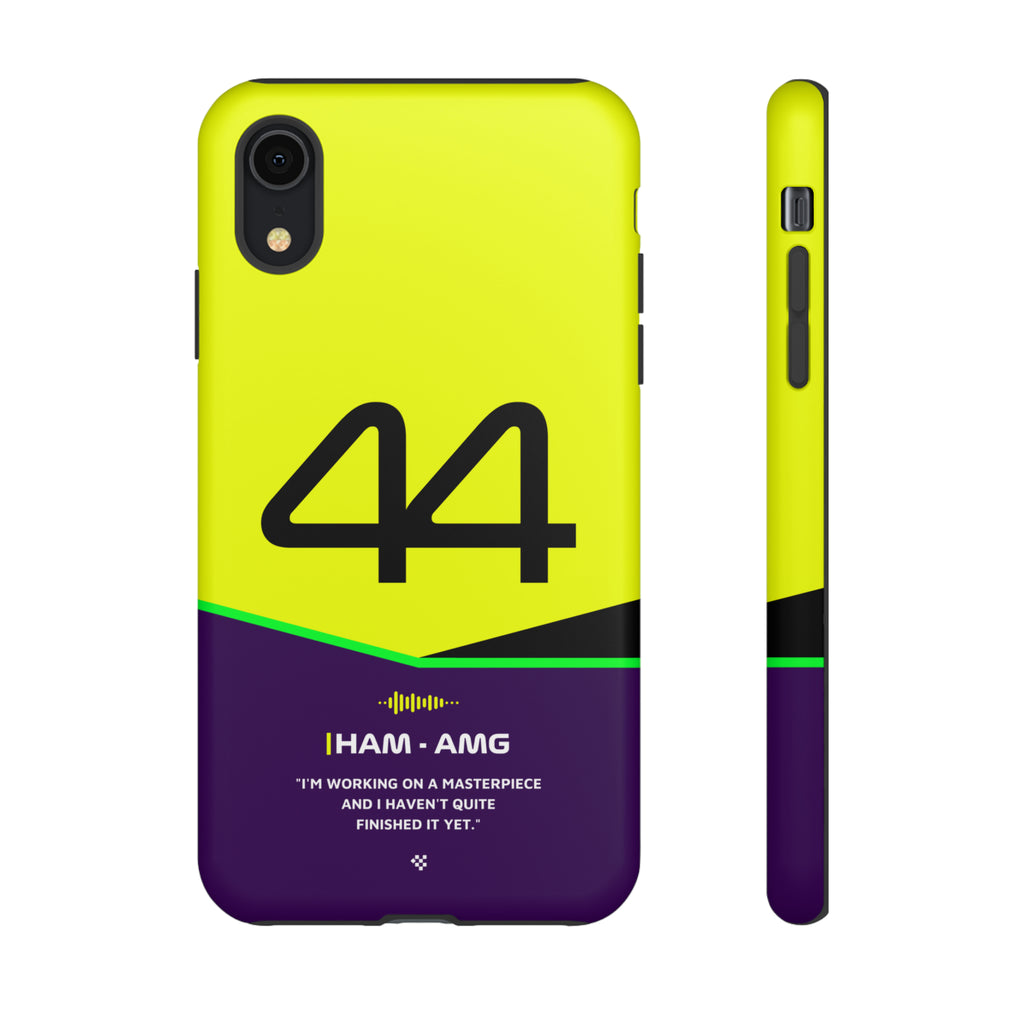 Lewis Hamilton F1 Helmet Phone Case 2024 - NEVERLESS
