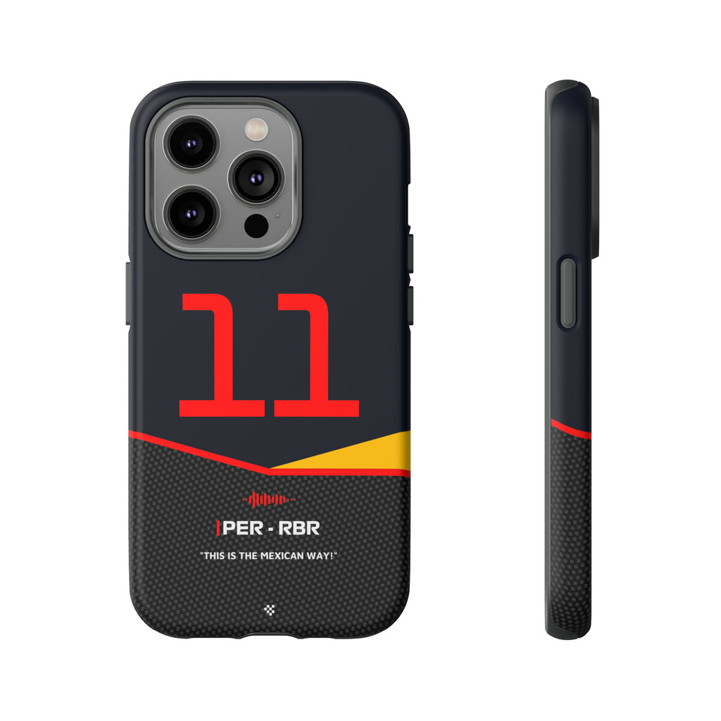 Sergio Perez F1 Car Phone Case 2024 - NEVERLESS