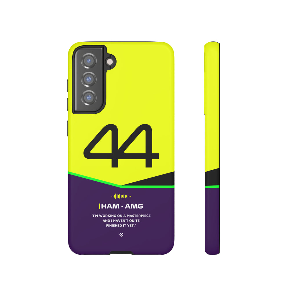 Lewis Hamilton F1 Helmet Phone Case 2024 - NEVERLESS