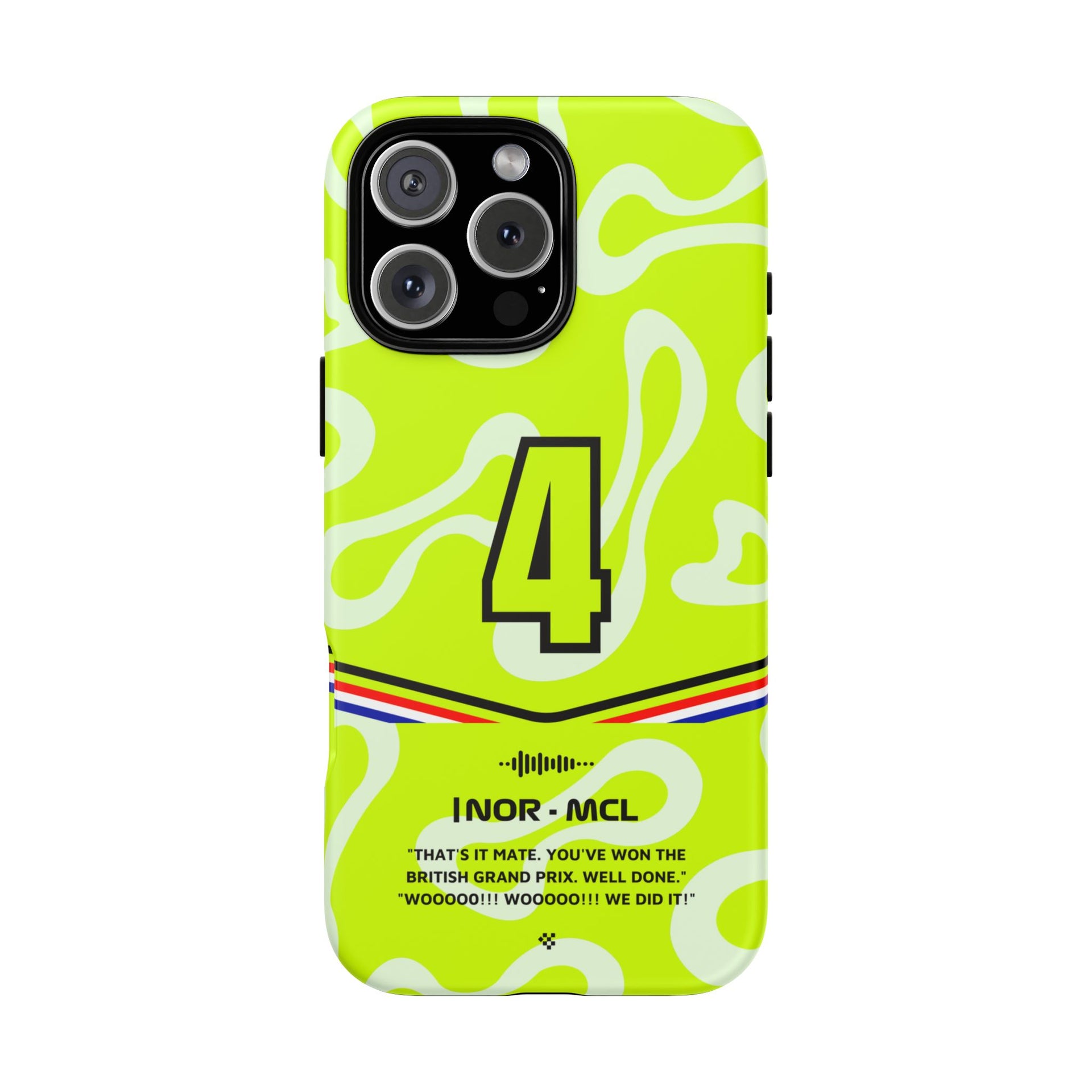 Lando Norris F1 2025 Silverstone Handyhülle
