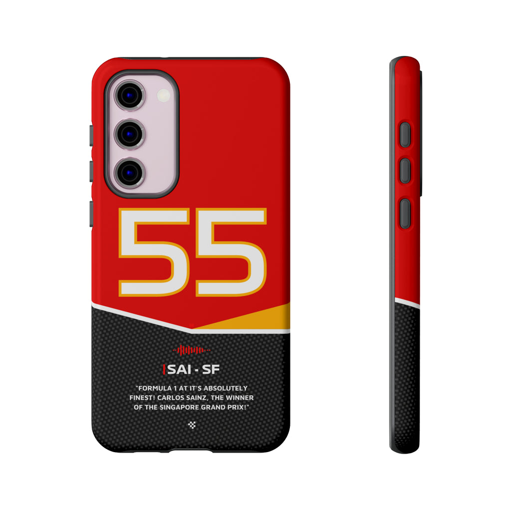 Carlos Sainz F1 Car Phone Case 2024 - NEVERLESS