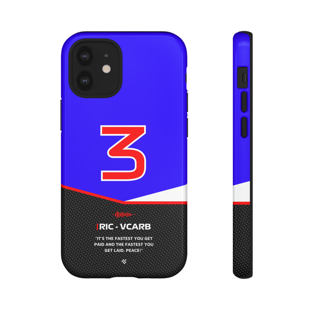 Daniel Ricciardo F1 Car Phone Case 2024 - NEVERLESS