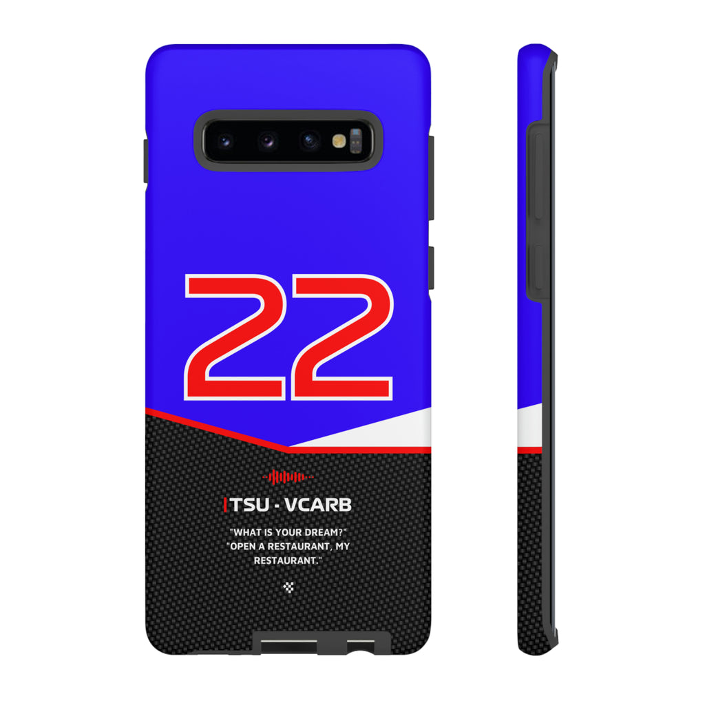 Yuki Tsunoda F1 Car Phone Case 2024 - NEVERLESS
