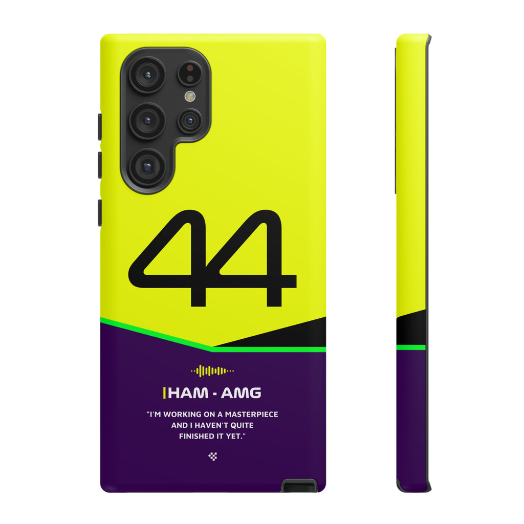 Lewis Hamilton F1 Helmet Phone Case 2024 - NEVERLESS