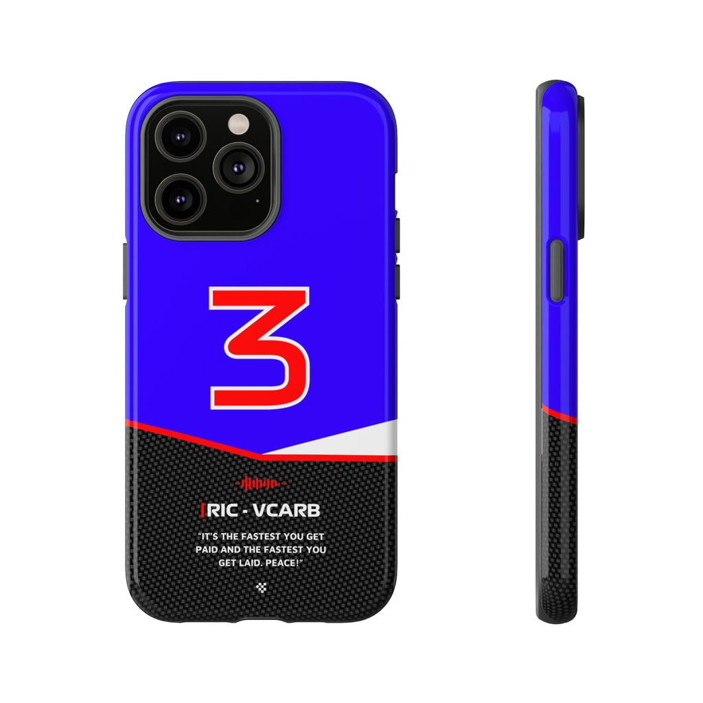 Daniel Ricciardo F1 Car Phone Case 2024 - NEVERLESS