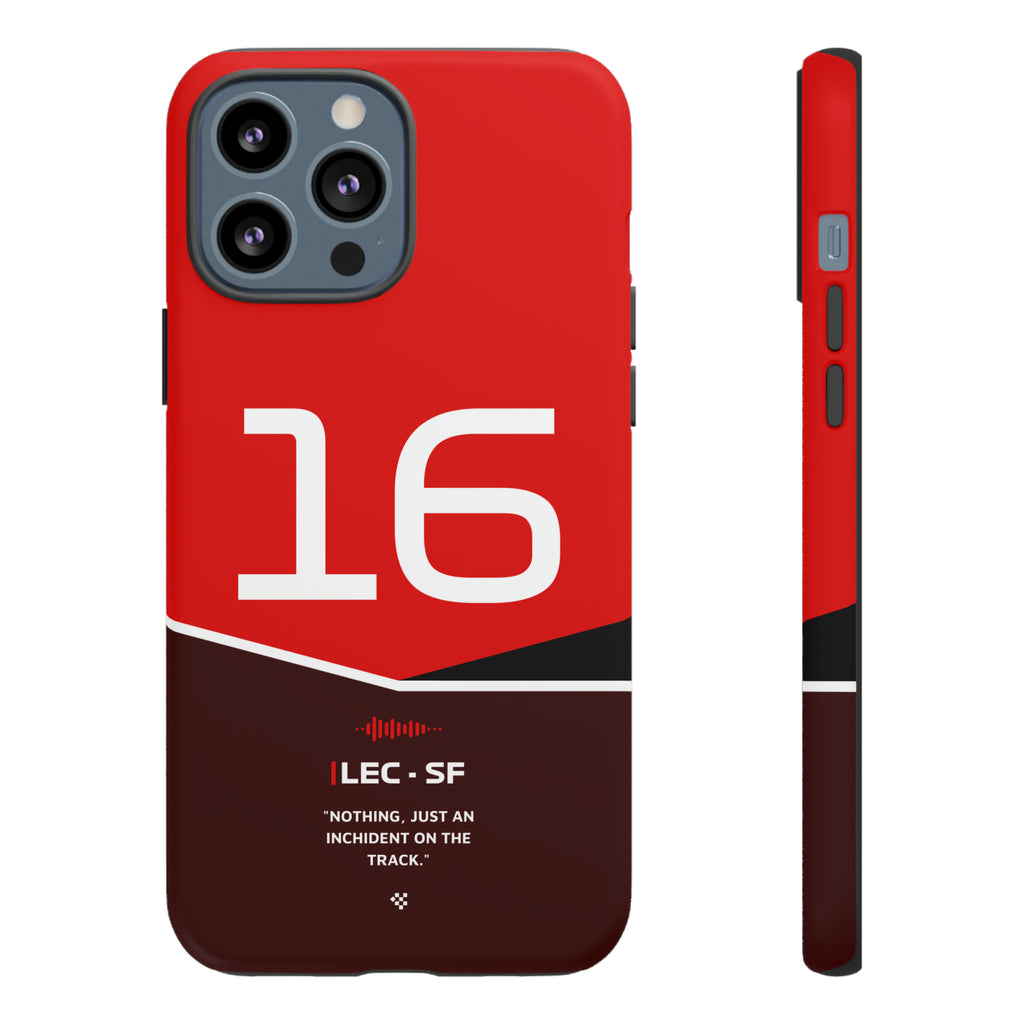 Charles Leclerc F1 Helmet Phone Case 2024 - NEVERLESS