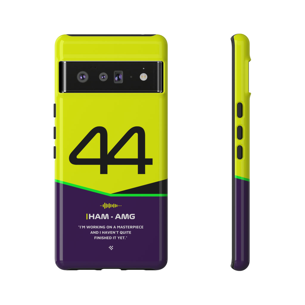 Lewis Hamilton F1 Helmet Phone Case 2024 - NEVERLESS