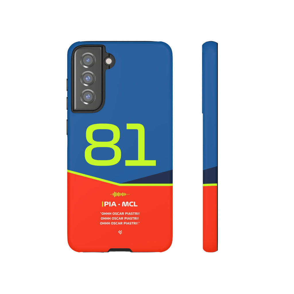 Oscar Piastri F1 Helmet Phone Case 2024 - NEVERLESS