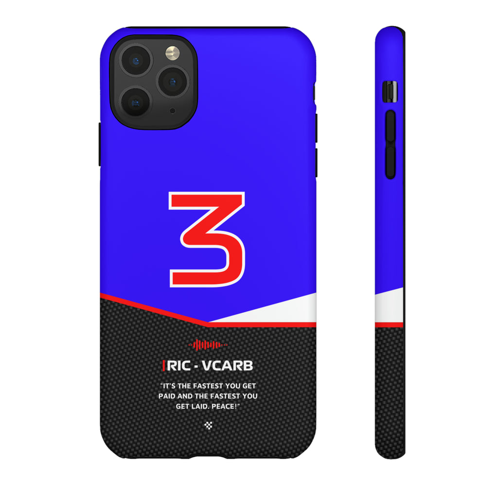 Daniel Ricciardo F1 Car Phone Case 2024 - NEVERLESS