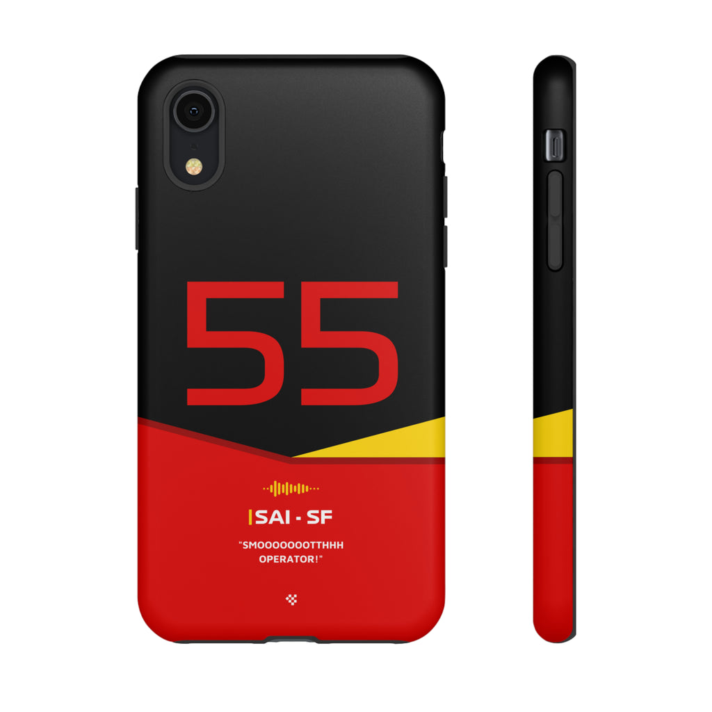 Carlos Sainz F1 Helmet Phone Case 2024 - NEVERLESS