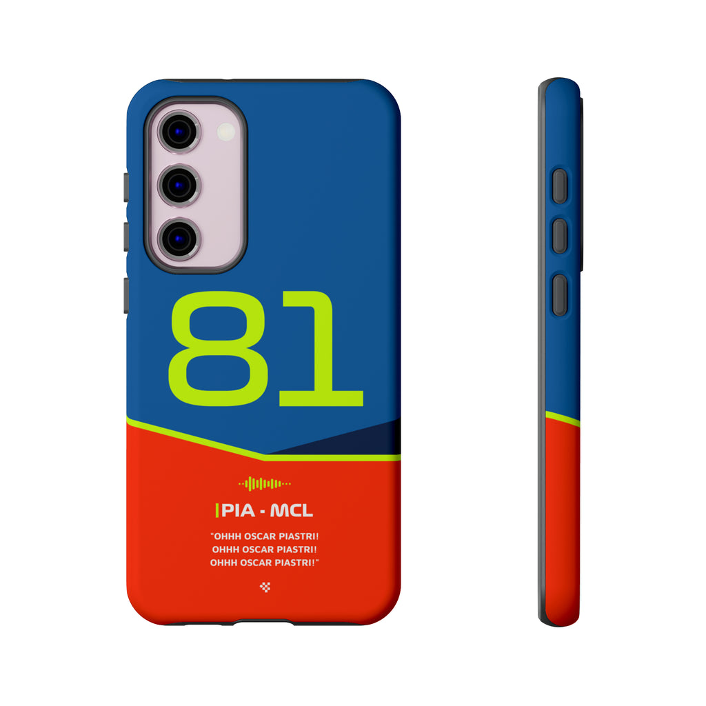 Oscar Piastri F1 Helmet Phone Case 2024 - NEVERLESS