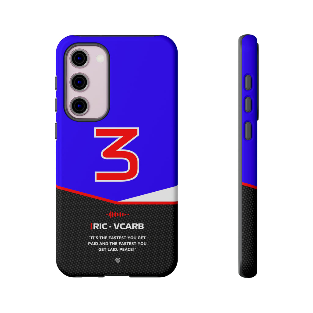 Daniel Ricciardo F1 Car Phone Case 2024 - NEVERLESS