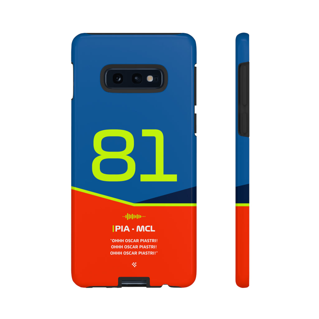 Oscar Piastri F1 Helmet Phone Case 2024 - NEVERLESS