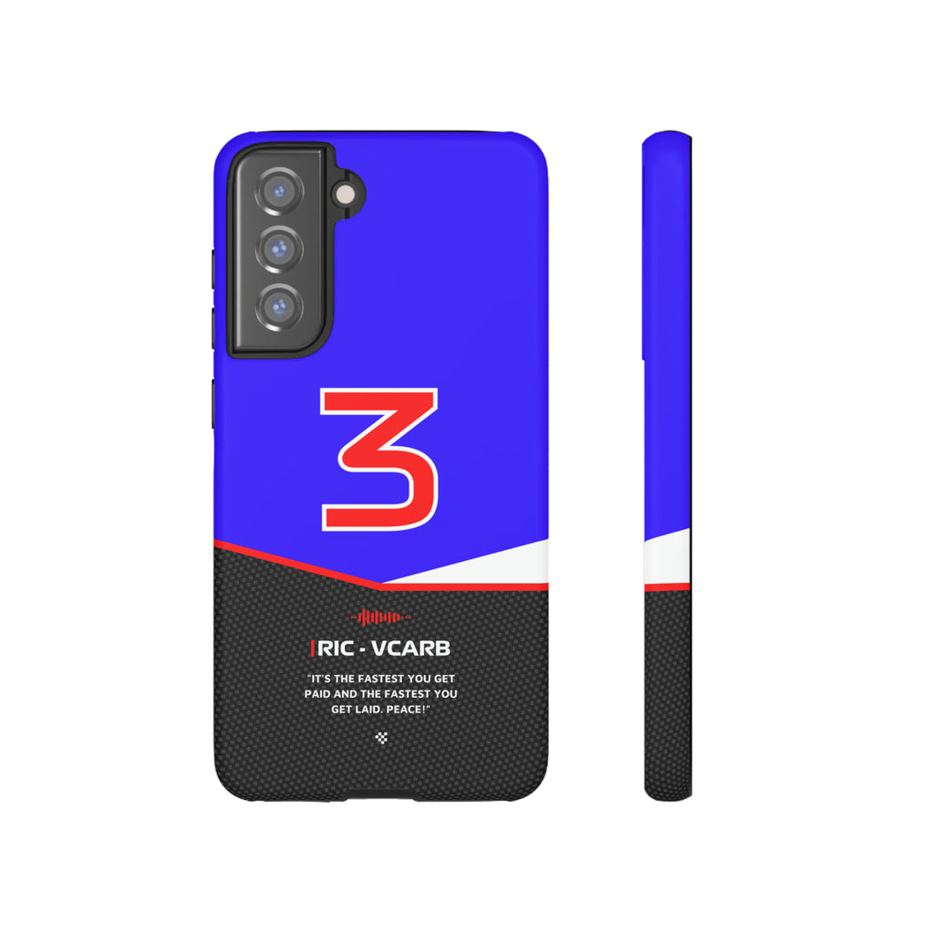 Daniel Ricciardo F1 Car Phone Case 2024 - NEVERLESS