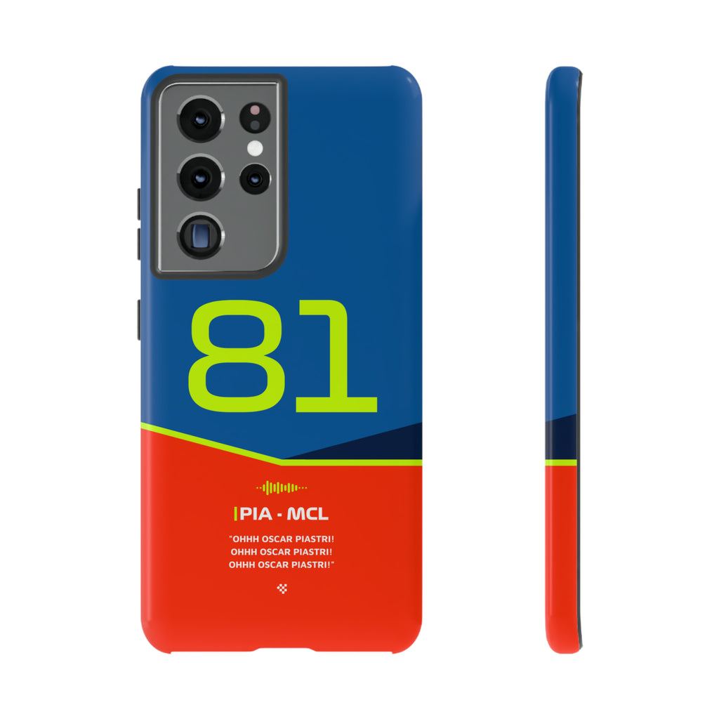 Oscar Piastri F1 Helmet Phone Case 2024 - NEVERLESS