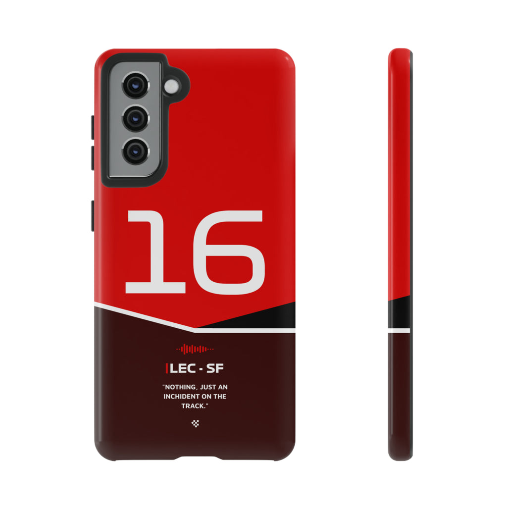 Charles Leclerc F1 Helmet Phone Case 2024 - NEVERLESS