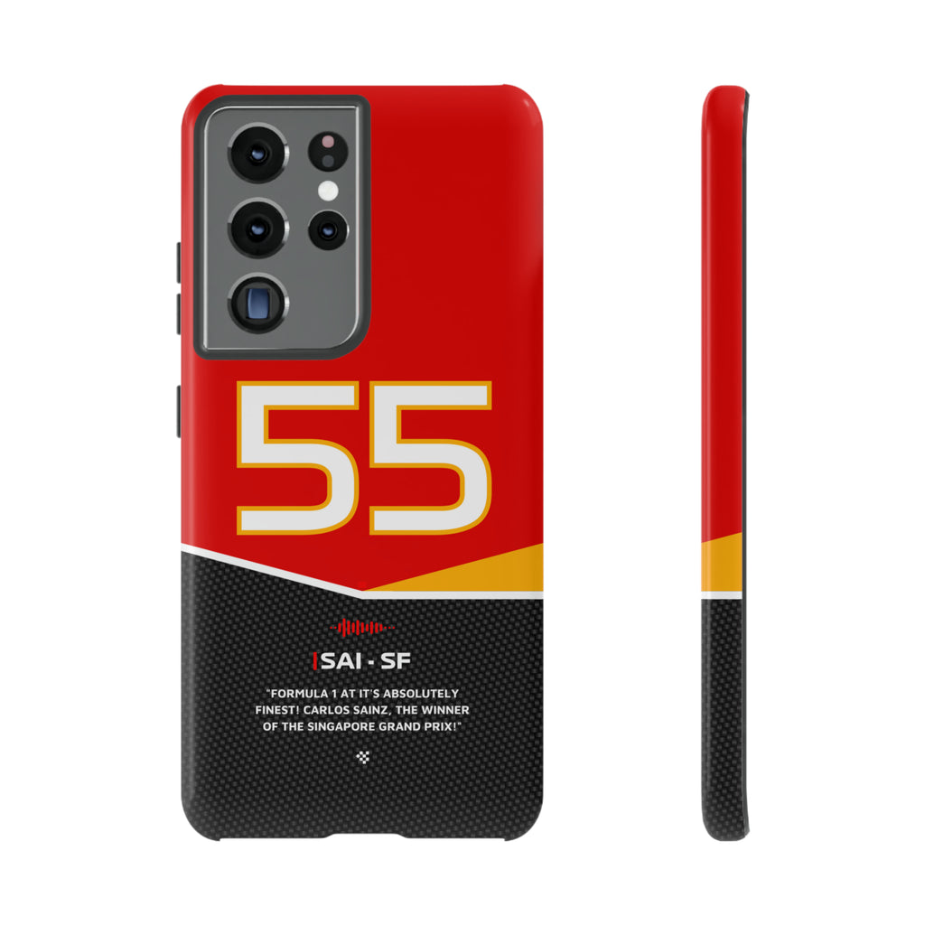 Carlos Sainz F1 Car Phone Case 2024 - NEVERLESS