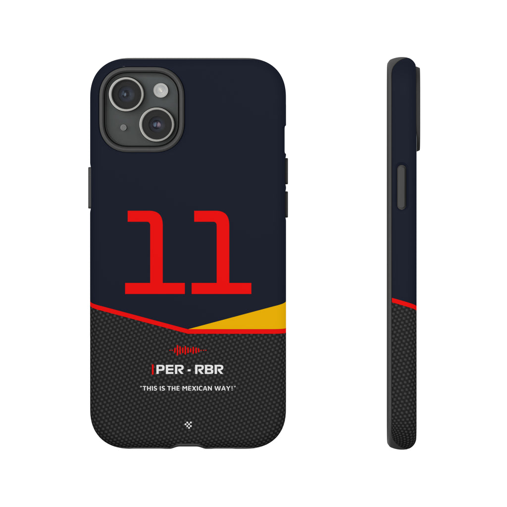 Sergio Perez F1 Car Phone Case 2024 - NEVERLESS