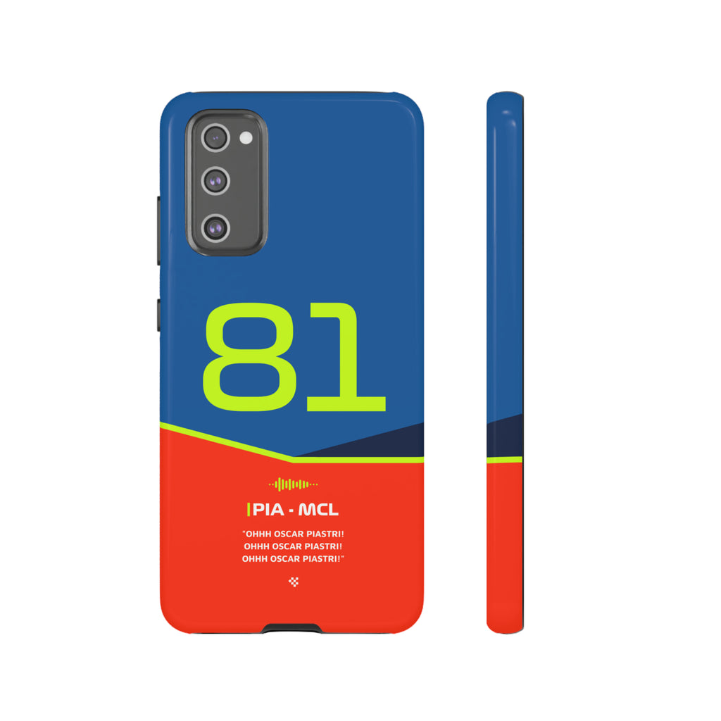Oscar Piastri F1 Helmet Phone Case 2024 - NEVERLESS