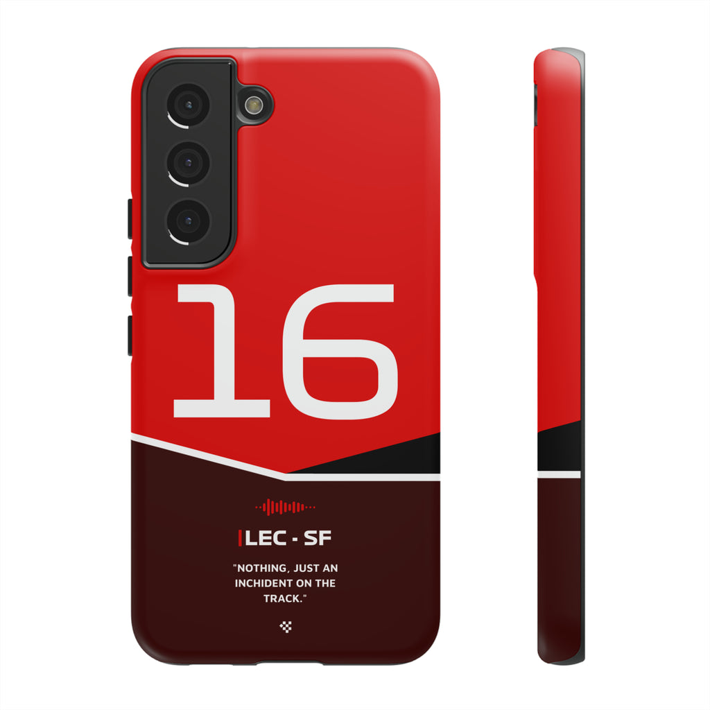 Charles Leclerc F1 Helmet Phone Case 2024 - NEVERLESS